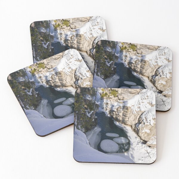 Item preview, Kootenay River Numa Creek's Round Ice Sheet designed and sold by rawshutterbug.