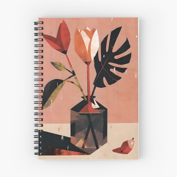 Item preview, Flowers plants Bill Sienkiewicz flat graphic design designed and sold by ChataMaroon.