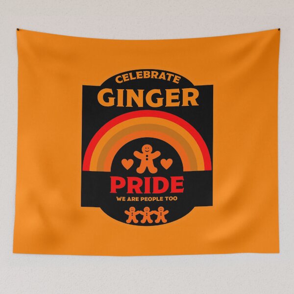 Item preview, Ginger Pride - Rainbow - Redhead - Love Gingers - Ginger t shirt - Gingers shirt designed and sold by happygiftideas.