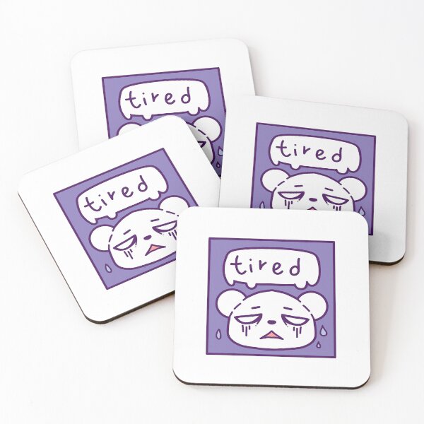 Item preview, Tired bear designed and sold by LittleCrowHead.
