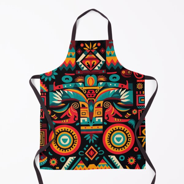 Item preview, Mayan Aztec Boho Tribal Ethnic Pattern designed and sold by Vector Scout Lab.