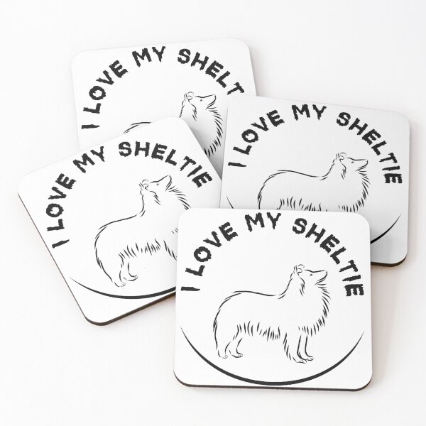 Item preview, I love my white sheltie designed and sold by NexCreation.