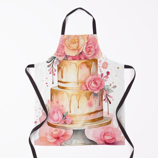 Item preview, Watercolor Birthday cake designed and sold by wplamkung.