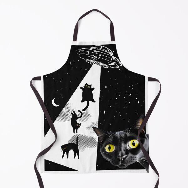 Item preview, Funny Cats With Alien UFO Spaceship. Funny Cat Lovers designed and sold by ahmed2751989.