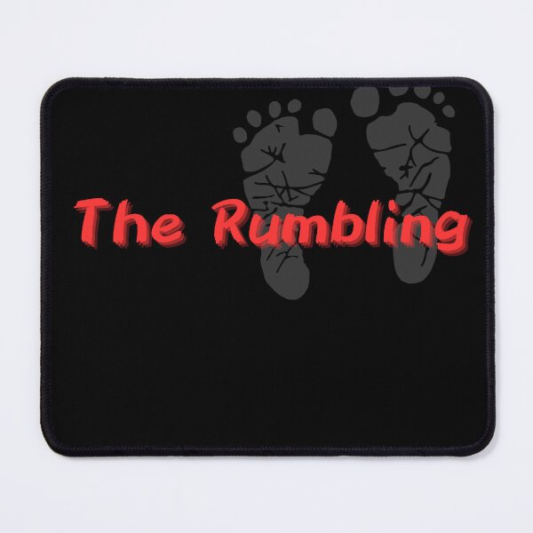 Item preview, The Rumbling～Giant's footprints～T-shirt designed and sold by mikoto-K09.