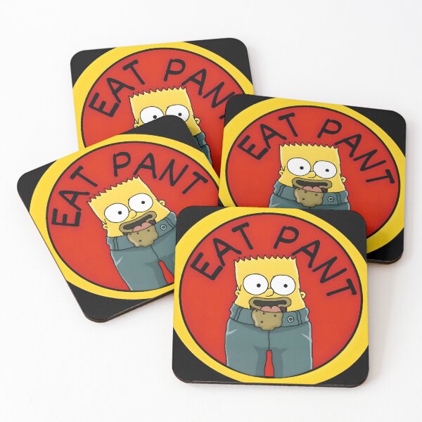 Item preview, Eat pant Bart meme designed and sold by ChataMaroon.