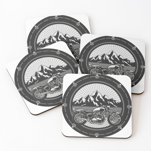 Item preview, Motorcycle Mountains Blackout  designed and sold by Leesondesign.