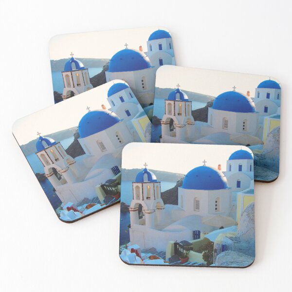 Item preview, Blue Domes of Oia, Santorini,Greece designed and sold by ByNicoleSara.