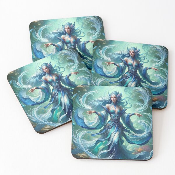 Item preview, Water Mage of the Tidal Realm: Guardian of current magic designed and sold by darkfantasy-atk.