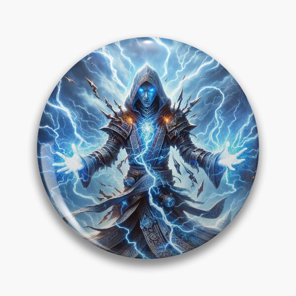 Item preview, Stormvault Lightning Mage: Master of electrifying powers designed and sold by darkfantasy-atk.