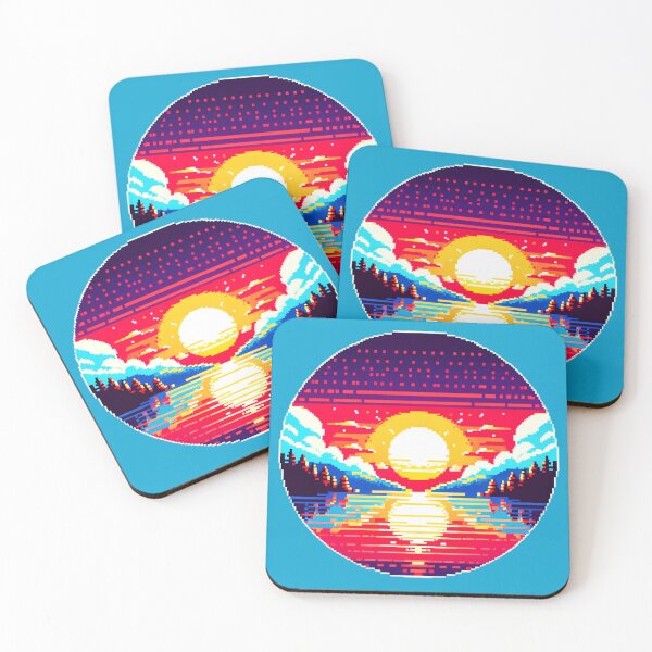 Item preview, Pixelated Sunrise designed and sold by PixelPunkster.