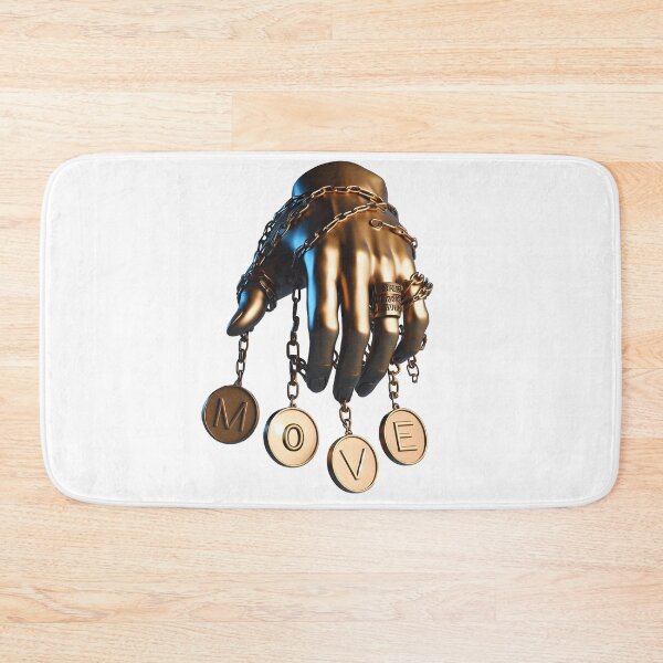 Item preview, Hand with MOVE Plaques designed and sold by Glariix.
