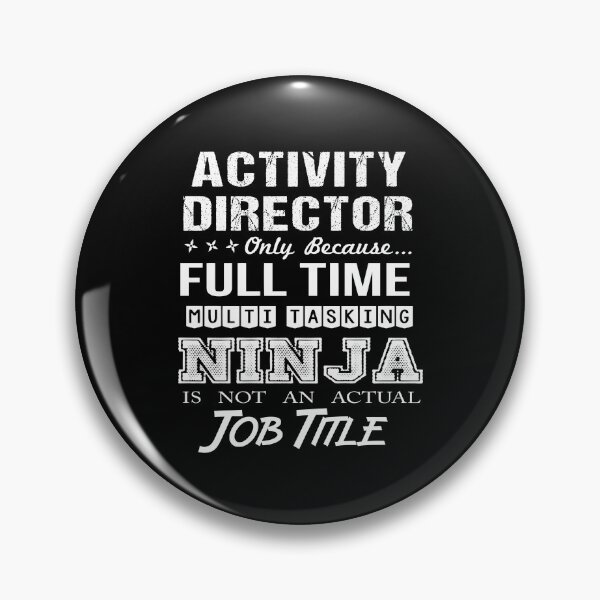 Item preview, Activity Director - Multitasking Ninja designed and sold by analisanta.