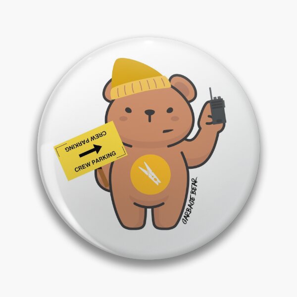 Item preview, Set Bears: Locations "Garbage Bear" designed and sold by StickyCinema.