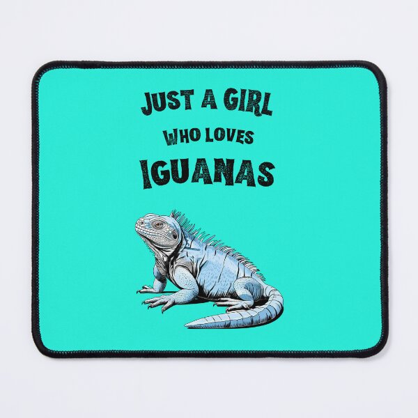 Item preview, Just a Girl Who Loves Iguanas designed and sold by NatureStyle555.