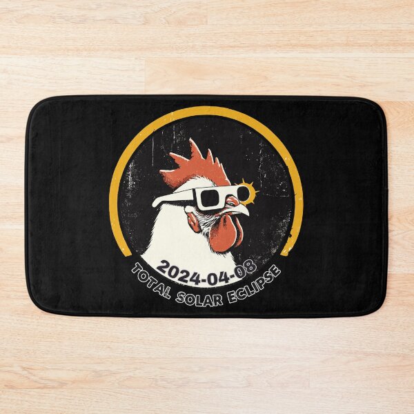 Item preview, Cool rooster Total solar eclipse 2024 designed and sold by TomFrontierArt.