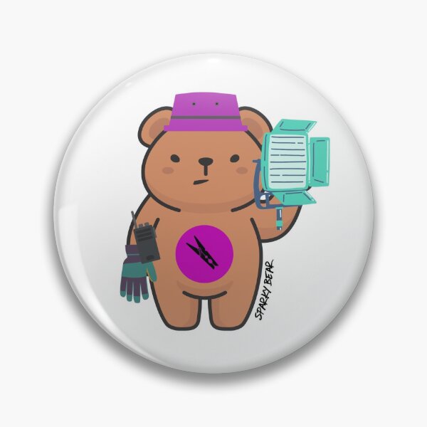 Item preview, Set Bears: Electric "Sparky Bear" designed and sold by StickyCinema.