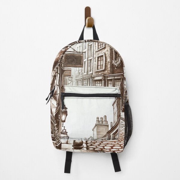 Item preview, Sepia Dream of a Cobbled Alley designed and sold by PictorialWhimsy.