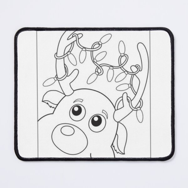 Item preview, reindeer drawing designed and sold by Ilenia s.