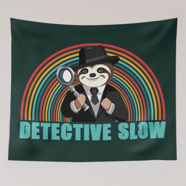Item preview, Detective perezoso designed and sold by SidTastic .