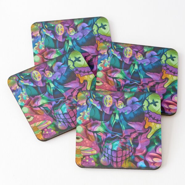 Item preview, Psychedelic Deadly Trip designed and sold by SamOliverArt.