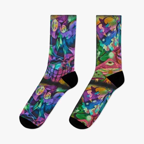 Item preview, Psychedelic Deadly Trip designed and sold by SamOliverArt.