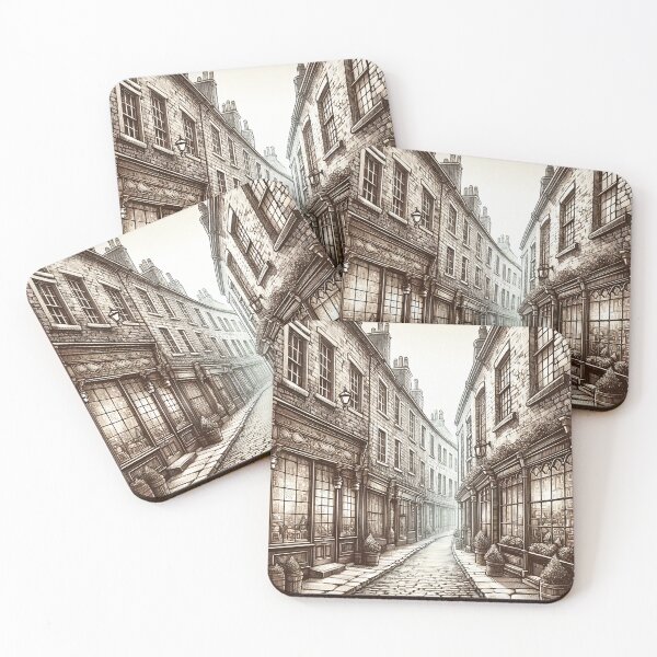 Item preview, Whispers of Cobblestone and History designed and sold by PictorialWhimsy.