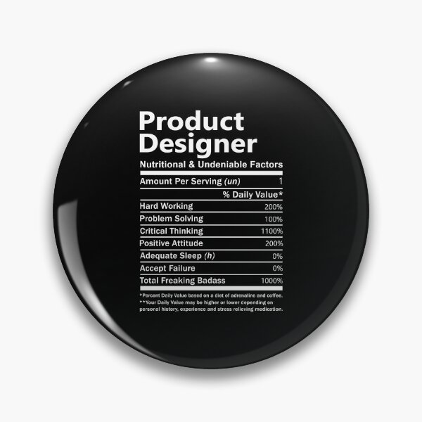 Item preview, Product Designer - Nutritional And Undeniable Factors designed and sold by analisanta.