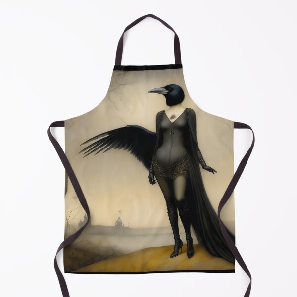 Item preview, Elegant gorgeous Raven woman designed and sold by Fantasymachine.
