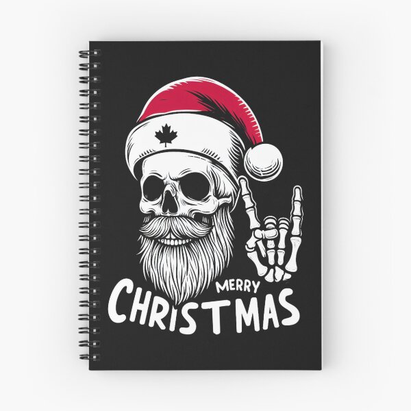 Artikelvorschau, Kanadischer Totenkopf – Fröhliche Weihnachten, Skelett entworfen und verkauft von HowToCanadian.
