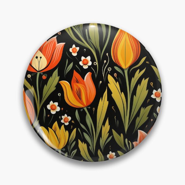 Artikelvorschau, Blumenmuster mit Tulpen entworfen und verkauft von KENEAU.