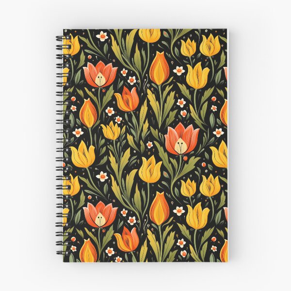 Item preview, Floral Pattern With Tulips designed and sold by KENEAU.