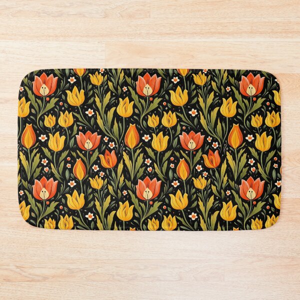 Item preview, Floral Pattern With Tulips designed and sold by KENEAU.