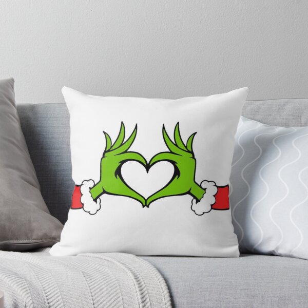 Item preview, grinch christmas santa heart designed and sold by Ilenia s.