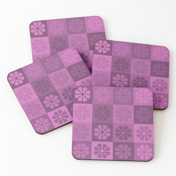 Item preview, Geometric Pattern: Amapola: Aubergine designed and sold by Red Wolf.