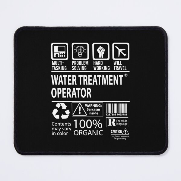 Item preview, Water Treatment Operator - Multitasking designed and sold by analisanta.