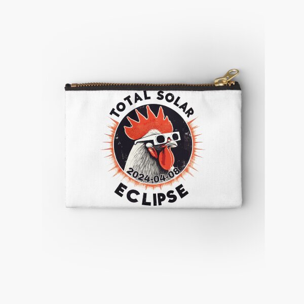 Item preview, Cool funny rooster Total solar eclipse 2024 designed and sold by TomFrontierArt.