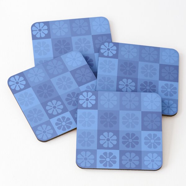 Item preview, Geometric Pattern: Amapola: Azure designed and sold by Red Wolf.