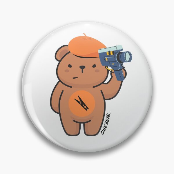 Item preview, Set Bears: Director of Photography "Cine Bear" designed and sold by StickyCinema.