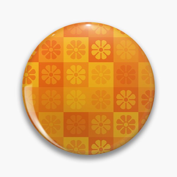 Item preview, Geometric Pattern: Amapola: Tangerine designed and sold by Red Wolf.