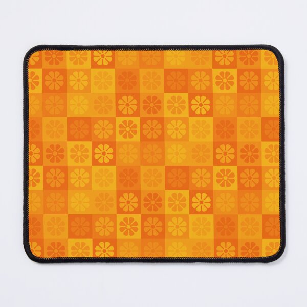Item preview, Geometric Pattern: Amapola: Tangerine designed and sold by Red Wolf.