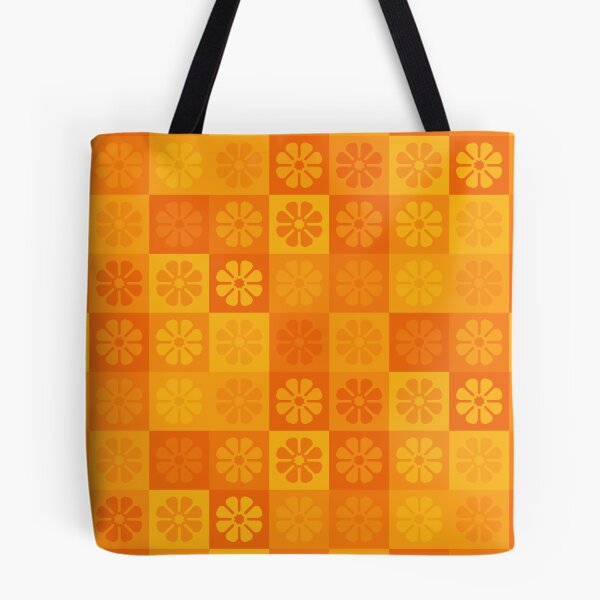 Item preview, Geometric Pattern: Amapola: Tangerine designed and sold by Red Wolf.