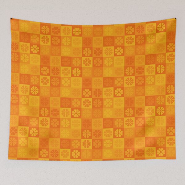 Item preview, Patrón Geométrico: Amapola: Mandarina designed and sold by Red Wolf.