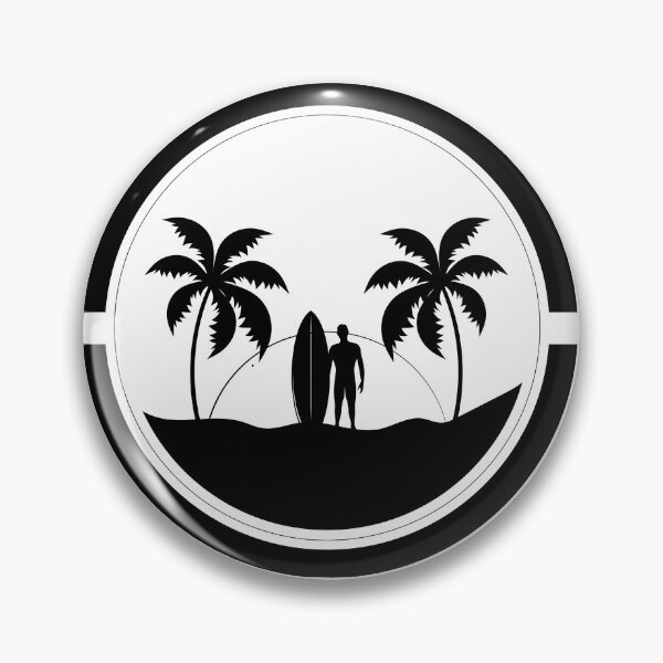 Item preview, Black & White Surfer designed and sold by PointBreakShop.