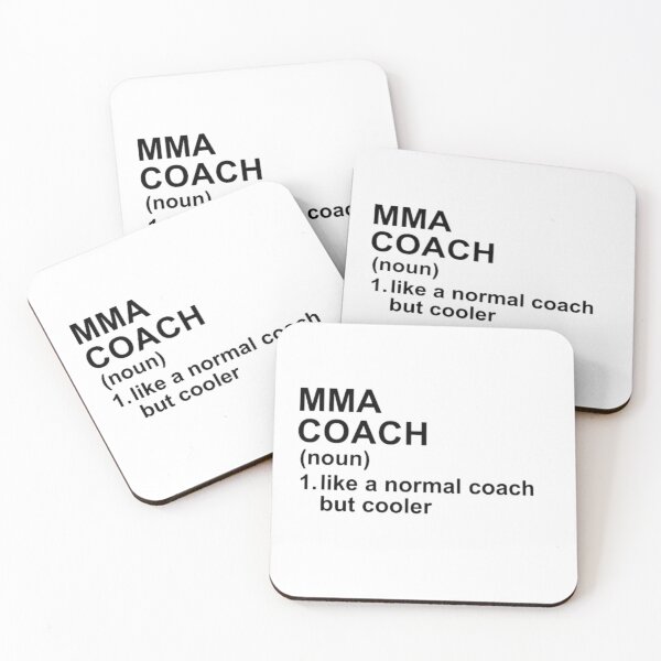 Item preview, MMA Coach Definition - Like A Normal Coach But Cooler designed and sold by GymWearDepot.