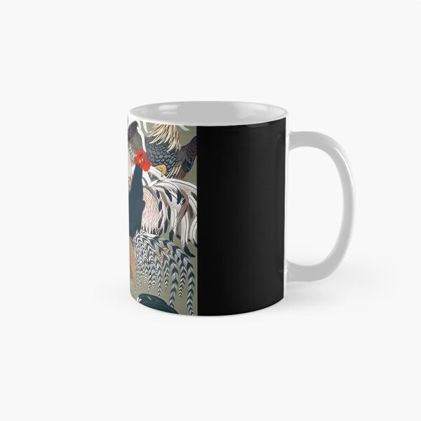Item preview, Morning Serenade: Ito Jakuchus Ukiyo-e Roosters - Enhanced Edition designed and sold by EmeraldeaArt.