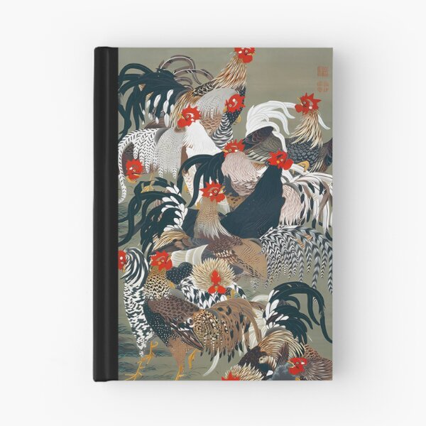 Item preview, Morning Serenade: Ito Jakuchus Ukiyo-e Roosters - Enhanced Edition designed and sold by EmeraldeaArt.
