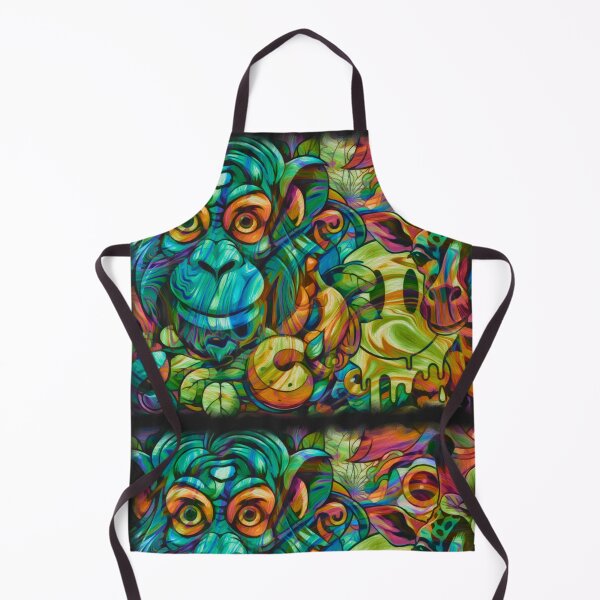 Item preview, Psychedelic Monkey Business  designed and sold by SamOliverArt.