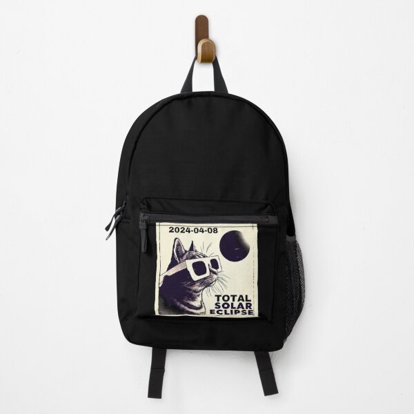 Item preview, Funny Cat Total solar eclipse 2024 designed and sold by TomFrontierArt.