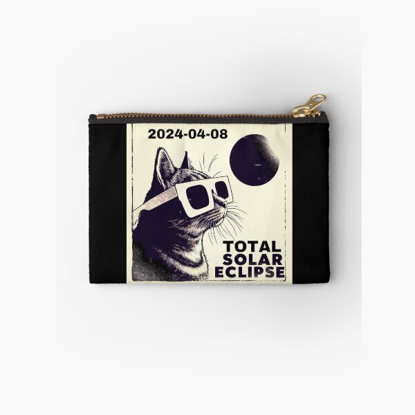 Item preview, Funny Cat Total solar eclipse 2024 designed and sold by TomFrontierArt.